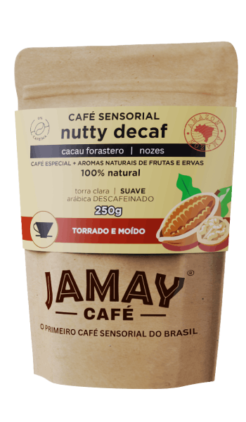 Café Jamay Nutty Decaf Moído 250g - Descafeinado - Café Sensorial